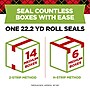 Scotch Sure Start Shipping Packing Tape with Dispenser, 1.88" x 22.2 yds., Clear (145)~#|#~B9263BEA-1E97-4FF0-8A2001108C6F65CC_sc7
