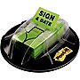 Post-it 'Sign & Date' Message Flags, .94" Wide, Green, 200 Flags/Pack (680-HVSD)~#|#~B17B748F-70FA-4D01-A1D0F05CF4A85A30_sc7