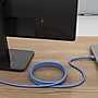 Staples TECH Cat 6 Ethernet Cable, 7 ft, Blue, High-Speed Network Patch Cord, RJ45 Male to Male for Router/PC~#|#~B18AAF7C-CFAC-4B5C-9217162FA29DA9FC_sc7