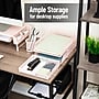 Mind Reader Metal Desk Organizer, Pink (3TSET-PNK)~#|#~B19DF0AA-550C-4681-A2516975F80DD1EF_sc7