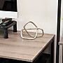 Mind Reader Geometric Infinity Sculpture, Metal, Gold (SQUIG-SIL)~#|#~B19F6163-6753-4910-9D3FEF43E32AE44D_sc7