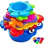 Extasticks Beautiful Colored Stacking Cups With Sea Animals, Multicolored (EXAE3300)~#|#~B1A0E3AE-39D0-4F92-BD705C153217B3B2_sc7