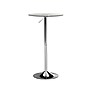 Flash Furniture 23.5'' Round Adjustable-Height Glass Table (Adjustable Range 33.5'' to 41'') (CH5)~#|#~B1A2AE49-3F5D-4369-84013212CE1FB6CC_sc7