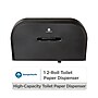 Georgia-Pacific Jumbo Jr. Dual-Roll Toilet Paper Dispenser, Black (59210)~#|#~B1AA7D42-0E77-4C5A-A6ADFC55E26459BD_sc7