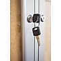 Ghent 1 Door Enclosed Natural Cork Bulletin Board, Satin Aluminum Frame, 36"H x 30"W, (GHEPA13630K)~#|#~B1AF06AC-6B71-4830-8E6721E727917039_sc7