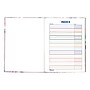Blueline Fashion Hard Cover Index Notebook, 7.25" x 9.25", College Ruled, 96 Sheets, Lavender Floral (A9.02)~#|#~B1CB81CC-B515-4D28-A8DEAD61A05B9A4D_sc7