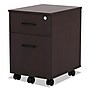Alera® Valencia Series Mobile Box/File Pedestal,  14 3/4w x 19 1/8d x 22 7/8h,  Mahogany~#|#~B1ED8C69-85C6-458E-AC4053E75C8148E3_sc7