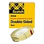 Scotch Double Sided Tape, Wide Width, 1" x 36 yds. (66511296)~#|#~B20AACEC-55B6-4100-8675BAE26626EE32_sc7