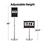 Staples Snap Frame Sign Holder, 11" x 17", Metallic (28068)~#|#~B2221DF8-A120-484A-9361AFAEEC34AC75_sc7