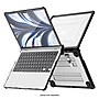 SaharaCase Heavy-Duty MacBook Air 13/13.6" (2022-2026, M2-M5) Laptop Case with Stand, Shock Absorbing, Frosted Clear/Black~#|#~B23CF24D-3701-4FA4-9FB17C9ACE70AB2E_sc7