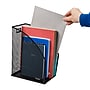 Mind Reader Vertical File Storage Desktop Organizer, Metal, Black, 2/Pack (JMAG2-BLK)~#|#~B23D8E9E-CA9A-45B6-B94E5C6516AE4C7D_sc7