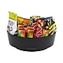 Mind Reader Plastic 4-Compartment Snack Carousel Organizer Snack Tray, Black (LAZSNACK-BLK)~#|#~B243DD23-CE21-4FD3-88A51A6F6C755F01_sc7
