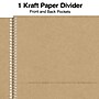 Staples Premium 1-Subject Notebook, 8.5" x 11", College Ruled, 100 Sheets, Brown (TR52121)~#|#~B24AFD86-0E99-4552-94BDE5CDAFACA849_sc7