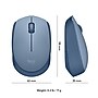 Logitech M170 Wireless Ambidextrous Optical Mouse, Blue/Gray (910-006863)~#|#~B24DC9D8-5CD3-491B-AF664A712B5E5208_sc7