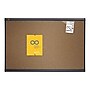 Quartet Prestige Cork Bulletin Board, Graphite Frame, 4' x 3' (QTB244G)~#|#~B26A3E95-7268-43D2-8EEE9051AE796F36_sc7