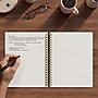 Staples Pro120 Elite™ Flexible Cover Notebook, 8.5" x 11", Narrow Ruled, 90 Sheets, Black (ST63367)~#|#~B26E3E33-F9DB-4666-BBA5A9A24D34B25E_sc7