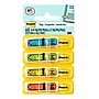 Post-it 'Sign and Date' Message Flags, 0.47" Wide, Assorted Colors, 80 Flags/Pack (684-SD)~#|#~B27887F0-B20A-47F5-8EAB683B7E229EC4_sc7