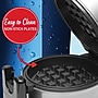 Brentwood 5" Flip Belgian Waffle Maker, Silver/Black (BTWTS231S)~#|#~B285728D-76C5-4EE7-8A5BBFEBD41766A6_sc7