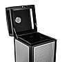 Alpine Industries Steel Outdoor Commercial Trash Can with Ashtray Lid, 40 Gallon, Silver (472-40-SIL)~#|#~B2865412-4AA1-48F8-883968F075990089_sc7