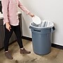 Coastwide Professional™ Plastic Trash Can with no Lid, Gray, 32 Gal. (CW50716)~#|#~B2872639-5314-43F0-B20C8A4510E4459F_sc7