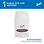 Scott Essential Wall Mounted Hand Soap/Hand Sanitizer Dispenser, White (92144)~#|#~B287DA30-4C95-4936-A0446031E9531711_sc7