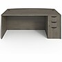 Lorell Prominence 2.0 72" W Bowfront Right-Pedestal Desk, Gray Elm Surface (LLRPD4272RSPGE)~#|#~B28A8DF1-53F2-46BB-A598124F0BCE68C5_sc7