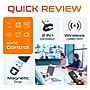 Delton LP21 2.4GHz Wireless Presentation Remote with Laser Pointer, Black (DLP21)~#|#~B28CAC07-1F9E-4DC0-B137110946DAD18D_sc7