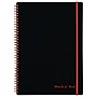 Black N' Red Professional 1-Subject Professional Notebook, 8.25" x 11.75", Wide Ruled, 70 Sheets, Black (JDK-E67008)~#|#~B28F093F-22B9-409F-9F97FBCCF37800E9_sc7