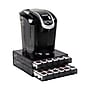 Mind Reader Plastic Coffee Pod Organizer with 2 Drawers, 72 Pod Capacity, Black (DBMTRAY-BLK)~#|#~B292A9FE-987A-43A7-9959D20CEB19BF17_sc7