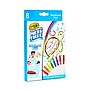 Crayola Color Wonder Paintbrush Pens, Brush/Fine Tip, Assorted Ink, 8/Pack (75-2858)~#|#~B295F17B-12B2-4831-8FE5DBC83A1F9A50_sc7