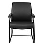 Boss Office Products Vinyl Guest Chair, Black (B709)~#|#~B29A774C-86D2-445E-B8FB8DFC7B21D270_sc7
