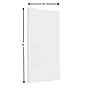 Triton Products High Density Fiberboard Round Hole Pegboards with Mounting Hardware, Set of 2 (PEG2-WHT)~#|#~B2AB8BA5-12A6-43EE-B144A7D1C1A9C83B_sc7