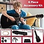 Hey! Play! 41" Acoustic Guitar, Black (80-TT0079-BK)~#|#~B2AC6309-BCE8-457F-BACBB796D12E14B7_sc7