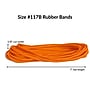 Alliance #117B File Bands, 7" x 0.13", Non-Latex, Orange, 250/Box (37176)~#|#~B2B0D201-15B5-4B2C-BFCB5F125DB75FE3_sc7