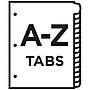 Avery Keep Safety Data Sheets, 26 x Divider, Printed Tab, Character, A-Z, 26 TabSet, Bright Yellow Plastic Tab, 1 Set~#|#~B2BB54E7-EB51-4A16-8BBC8DD64FF242F5_sc7