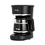 Mr. Coffee 12-Cups Automatic Drip Coffee Maker, Stainless Steel and Black (2176620)~#|#~B2BFB57C-C2DF-4D1B-87CF31A0EB09FD0E_sc7