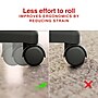 Staples Carpet Chair Mat with Lip, 66" x 60" x 0.145", Designed for Medium-Pile Carpet, Clear (20237-CC)~#|#~B2C6E72E-F66E-4D5A-BF34F12A869D9308_sc7
