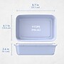 Bentgo Salad Container, Periwinkle,  32 oz., 10/Pack (BGPRP1-PW)~#|#~B2CF24A6-B3DB-4A4E-91106230787085A0_sc7