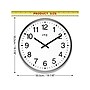 Infinity Instruments Profuse ITC Wall Clock, 20"Dia. (14246SV-830)~#|#~B2D9109A-6870-410A-A1F052FCAC218BE9_sc7