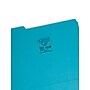 Smead File Folder, 3 Tab, Letter Size, Teal, 100/Box (10291)~#|#~B2D95EAD-9CCD-41FC-BCA760FA378283B6_sc7