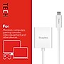 Staples TECH USB-C to VGA Adapter, White, Male to Female, Connect USB-C Laptop to VGA Monitor/Projector~#|#~B2EFDD51-052F-4424-82BA36552C8312A6_sc7