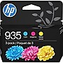 HP 935 Cyan/Magenta/Yellow Standard Yield Ink Cartridge, 3/Pack (N9H65FN#140)~#|#~B306BB15-2519-4CC8-985CB74CA20A5FEA_sc7