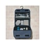 Brookstone 8.66" Fabric Toiletry Bag, Blue (BNKM0001)~#|#~B3150C29-8BCE-432F-AC84B8F64347CB78_sc7