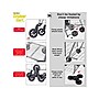Dbest Stair Climber Cruiser Steel Mobile Folding Utility Cart with Front Swivel Wheels, Silver (01-897)~#|#~B31FF532-C9BF-4F69-B7745C9E60B896EE_sc7