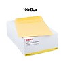 Staples Self Seal Kraft Catalog Envelopes, 7.5"L x 10.5"H, Brown, 100/Box (534792/17105)~#|#~B321F591-E3C1-414E-BFF08304531C5A00_sc7