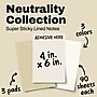 Post-it Neutrality Super Sticky Notes 4" x 6", Lined, 90 Sheet/Pad, 3 Pads/Pack (660-3SSNTR)~#|#~B32FF410-C696-47FA-9DF542F6F33A63EA_sc7