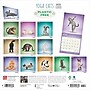2025 BrownTrout Yoga Cats 12" x 24" Monthly Square Wall Calendar, (9781975479862)~#|#~B336D489-1058-4295-9D2EB1F7330988C0_sc7