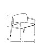 HON Accommodate Vinyl Upholstered Bariatric Stacking Chair, Blue/Textured Charcoal (HSB50.F.E.SX04.P7A)~#|#~B3407B2E-4B8C-4C0D-86B9C41B248B486F_sc7