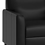 Flash Furniture Agent 52.5"W LeatherSoft Loveseat, Black (BT827U2BK)~#|#~B35E6E8D-EE14-4A28-8E068D17CE2BCEBF_sc7