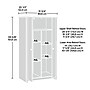 Sauder River Ranch 60"H Storage Cabinet with 5 Shelves, Sindoori Mango (437320)~#|#~B3804440-0058-4CC8-9B49BC8F0114EEDB_sc7